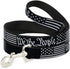 Dog Leash Americana Flag We The People Black White 6 Feet Long 0.5 Inch Wide...