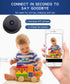 senri Mini Security Camera, 1080P HD WiFi Home Indoor Outdoor Camera for Baby/Pet/Nanny, IP Camera Remote Viewing for Security with iOS,Android Ph...