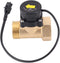 DEWIN Thread Water Flow Sensor Switch, Water Flow Switch Automatic Flow Switch HT-800 G1 Thread 220V Water Pump Flow Sensor Automatic Control Swit...