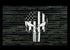 OBUY Punisher Skull Stencil for Painting on Wood, Walls, Fabric, Airbrush, More | Reusable 12 x 14 inch Mylar Template...