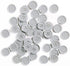 60pcs Gray Buttons Sewing Plastic Resin 1inch Buttons for crafts Flatback Large Grey Buttons 4 Holes DIY Craft Sewing Buttons (Gray 25mm/1inch)...