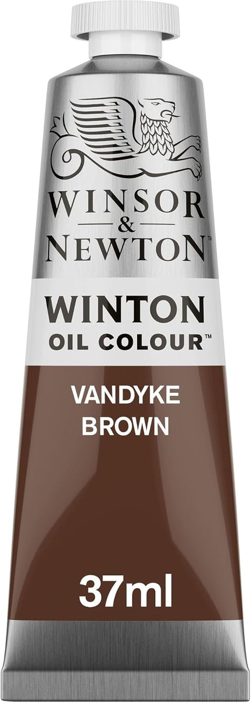 Winsor & Newton Winton Oil Color, 37ml (1.25-oz) Tube, Vandyke Brown...