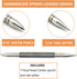 1/16?Dual Head Nail Setter and 3/16?Center Punch, 3500 PSI Striking Force Counter Punch Spring Nail Set...