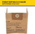Stanley 25-1228 Disposable Filter Dust Bag Fits 2.5-3.5 Gallon Wet/Dry Vacuum Cleaner Compatible With SL18136, 3 Pack...
