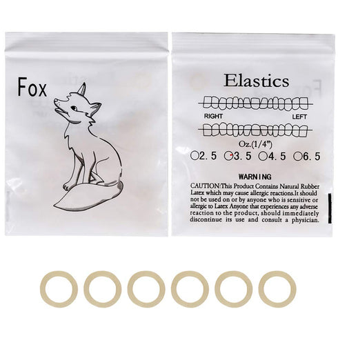 Angzhili 10 Bag Dental Orthodontic Rubber Bands Orthodontic Elastic Orthodontic Supply 3.5 Oz (1/4")...