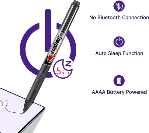 Uogic Pen for Microsoft Surface, 4096 Pressure Sensitivity Palm Rejection Stylus, Compatible with Surface Pro 10/9/8/7/6/5/4/3/X,Surface Go 3/2/1,...