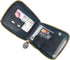 Mens US Dollar Bill Zip Around Bifold Wallet Leahter Card Credit Holder (Black-1)...