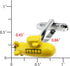 Yellow Submarine Cufflinks For Men With Gift Box....