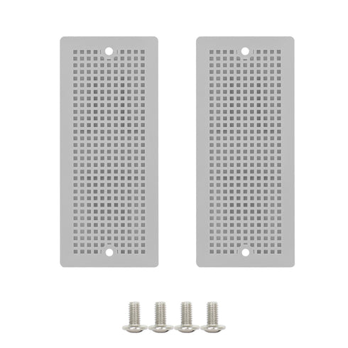 LeMotech 2pc Junction Box Mounting Plate ABS Plastic Internal Panel w/Screws for Installation on Electrical Box with Latches 6.81"x2.91"...