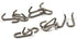 36632 Throttle S Hook Fits Snow Blower Tillers Mowers, Compatible with Tecumseh Lawn & Garden Equipment Engine Throttle Link ?12 Pack?...