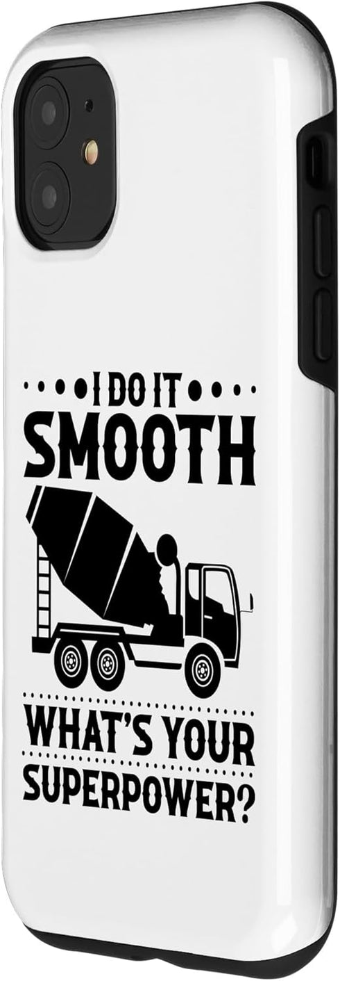iPhone 11 Concrete Truck Concrete Worker Concrete Finisher Tools Case...