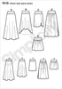 Simplicity 1616 Easy to Sew Women's Woven or Knit Skirt Sewing Patterns, Sizes 8-16...