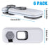 NiHome Child Proof Refrigerator Lock 6-Pack, Baby Safety Locks for Fridges, Cabinets, Drawers, Double Doors and More, French Fridge Door Lock Prot...