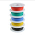 BOJACK 26 AWG Flexible Silicone Wire Electric Wire Hook up Wire Kit 300V Cables with Plus 20 ?3mm Heat Shrink Tubings and a Mini Wire Stripper(5 C...
