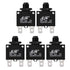 uxcell 5Pcs Thermal Overload Protector AC 125/250V 20A Push Button Reset Circuit Breaker...