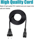 8ft Power Cord for Samsung Soundbar Sound bar Subwoofer Home Audio Theater,Game Day Rechargeable Speaker System Power Cord 2 Prong 18AWG IEC C7 AC...