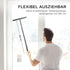 Extendable Shower Squeegee for Glass Doors, Shower Cubicle Squeegee Shower Wiper Window Cleaner Squeegee Shower Silicone, Squeegee Shower with 23....