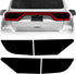 NDRUSH Blackout Taillight Vinyl Tint Film Precut Overlay Tail Light Wrap Cover Compatible with Dodge Durango 2014-2021...