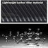 1 Piece Carbon Fiber Car Gear Shift Knob Cover Sticker Interior Trim for Mercedes Benz W204 W212 A G E C Class CLS Accessories (Black)...