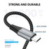 Micro USB Cable 1ft 3Pack, 12 inch Short Android Charger Cable Nylon Braided Fast Charging Cord for Samsung Galaxy S7 S6 S7 Edge S5,Note 5,PS4,Pow...