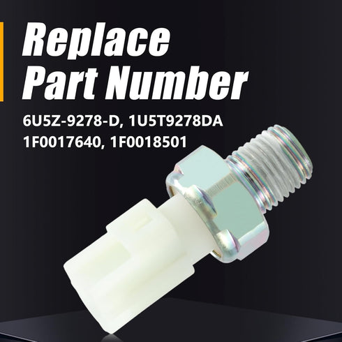 Engine Oil Pressure Sensor Sender Switch OPS Compatible with Ford E-150 E-250 E-350 E-450/ Lincoln Aviator MKS MKT MKX Replace#?6U5Z-9278-D...