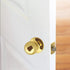 Design House 782912 Ball Passage Hall and Closet Door Knob, Polished Brass...