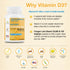 Puregen Labs Vitamin D3 50,000 IU (1250 mcg) 100 Weeks Supply for Healthy Muscle Function, and Immune Support, Non-GMO, Gluten Free 100 Vegetable ...