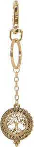 Artisan Owl 4X Magnifying Glass Key Chain (Gold Tone)...