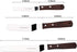 Offset Cake Icing Spatula Set of 3 Professional Stainless Steel Decorating Frosting Spatulas (4"-6"-8" Flexible Resistant Blade) Angled with Woode...