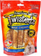Pet Factory Twistedz American Beefhide 5" Chip Rolls Dog Chew Treats w/ Real Chicken Meat Wrap - 8 Count/1 Pack...