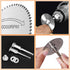 Cutting Wheel Set for Drills Rotary Tool, 8Pcs HSS Rotary Drill Saw Blades Steel Saw Disc Wheel Cutting Blades with 1/8" Straight Shank Mandrel, o...