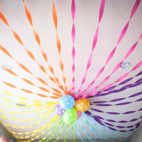 Pretty Purple Crepe Streamer - 81 ft (1 Count) - Vibrant Party Decoration For Birthdays, Weddings & Events...