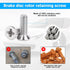 8PCS Stainless Steel Brake Disc Rotor Screws, 93600-06014-0H, Retaining Hardware Bolts Screw Kit for Front and Rear, Car Replacement for Acura, K3...