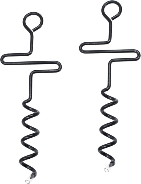 12.2 Inch Spiral Ground Anchors Fits for Tent,Swings,Sheds,Trampolines-Gound Anchors Screw in(2 Pcs...