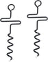12.2 Inch Spiral Ground Anchors Fits for Tent,Swings,Sheds,Trampolines-Gound Anchors Screw in(2 Pcs...