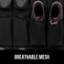 GORILLA GRIP Over the Door Shoe Organizer, 24 Large Breathable Mesh Pockets, Space Saving Hanging Storage Holder, Closet Rack Hanger Holds Up to 4...