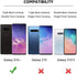 Jeylly for Galaxy S10 Plus Case, for Galaxy S10 Plus Cute Case, Ultra Slim 3 Color Hybrid Impact Full-Body Rugged Non Slip Shockproof TPU Bumper C...
