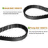 Replacement Belt Set for Bissell ProHeat 2X Revolution Pet Carpet Cleaner Model 1548 1551 1551W 1550 Series, Replace Parts 1606419 and 1606418...