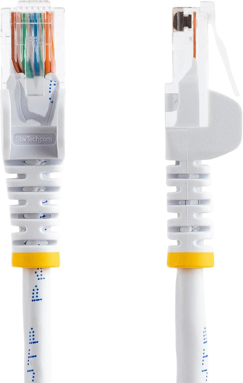 StarTech.com 5 FT White CAT5E UTP Patch Cable...