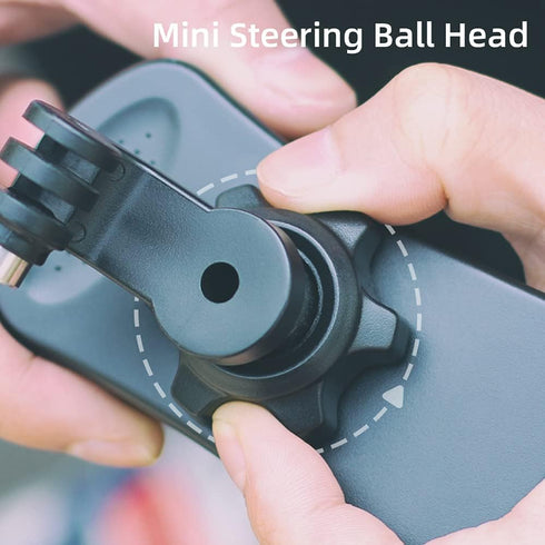 360° Rotation Backpack Strap Phone Mount ?phone holder backpack strap with phone clip for iPhone 12/13/14/15 Pro max and more smartphones (BCM-01)...