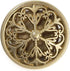 20 pcs Vintage Openwork Golden Metal Sewing Coat Buttons with Shank -25mm -1"...