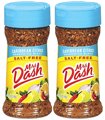Mrs. Dash Caribbean Citrus Seasoning Blend, 2.4 Oz - Pack of 2...