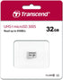 Transcend TS32GUSD300S 32GB MicroSDHC Class 10 UHS-1 U1 Memory Card...