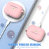 AirPods Pro Case Cover, Military Grade Anti-Fall Soft Silicone Shock-Absorbing Protective AirPods Pro 2nd/1st Generation Case with Keychain and Cl...
