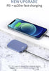 Magnetic Wireless Portable Power Bank, Strong Magnet for iPhone 12/13/Mini/Pro/Pro Max (5000 mAh, Blue)...