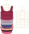 ZEDODIER Tank Top Hanger, Space Saving Bra Hamgers, Non-Slip Hanging Sport Bras Holder, Closet Organizers and Storage for Camisoles Tank Tops Bras...