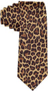 Fashion Cool Cheetah Leopard Necktie for Men, Casual Gentleman Necktie, Suit Ties...