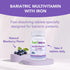 BariMelts Bariatric Multivitamin with Iron - 1 Month Supply (60 Fast-Dissolving Tablets) - Sugar-Free - Post-Op Bariatric Vitamins - Natural Blueb...