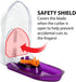 EZY DOSE Pill Cutter with Safety Shield and Magnifier, Daily Usage, Safely Cut Pills and Vitamins, Accurate and Easy Cutting, Color May Vary, BPA ...