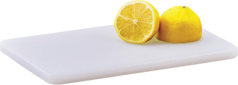Winco Heavy-Duty Plastic Cutting Board, 6" x 10" x 1/2", White...